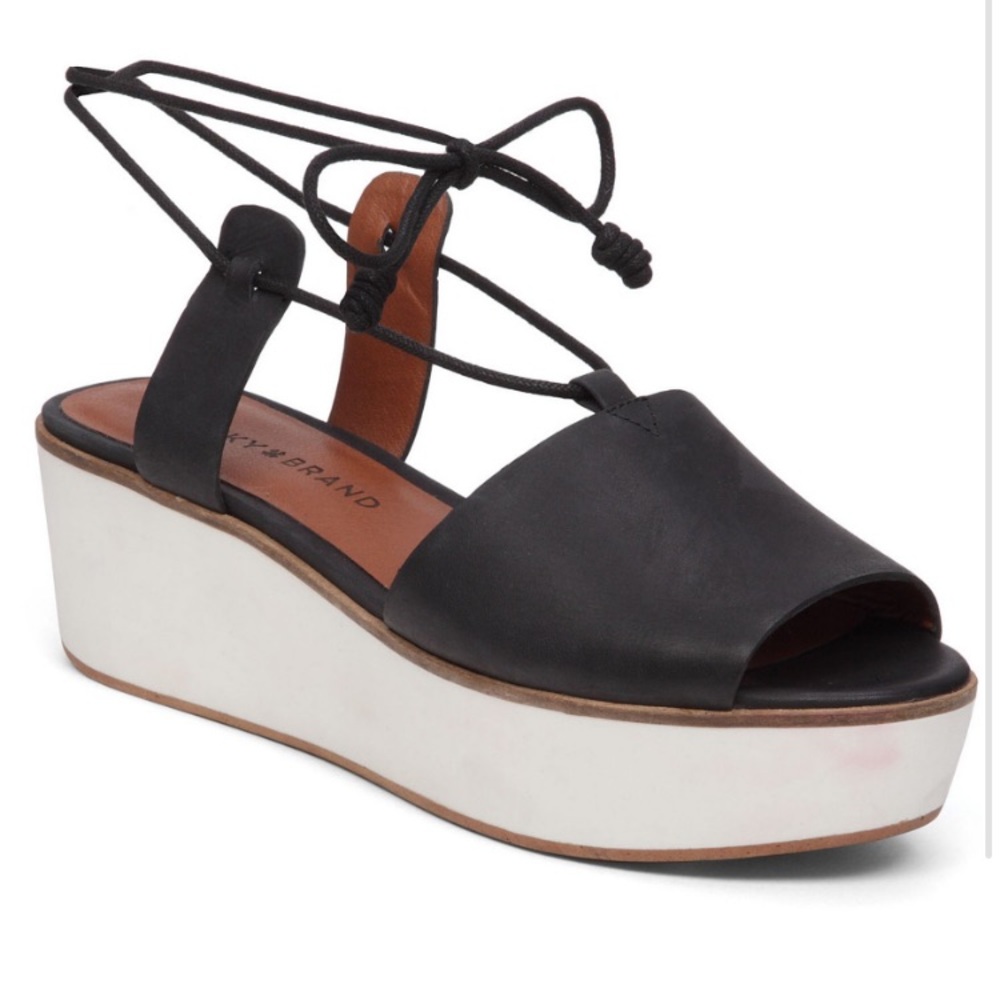 Lucky Brand Platform Sandals