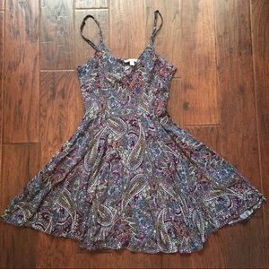 American Eagle Paisley Dress