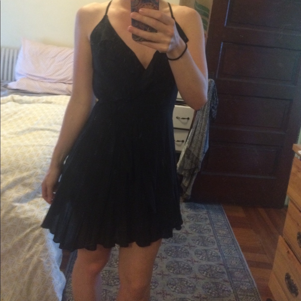 Black urban outfitters dress