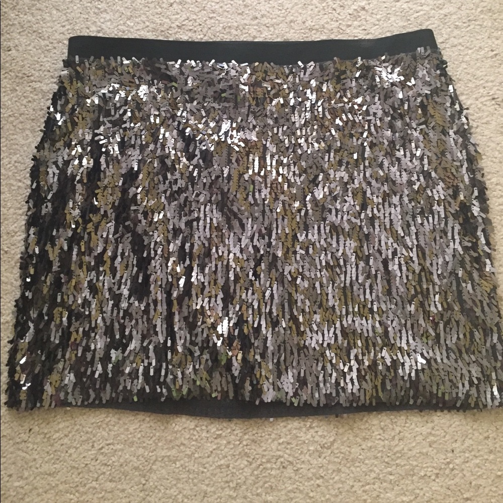 Express Sparkle Skirt Sz M