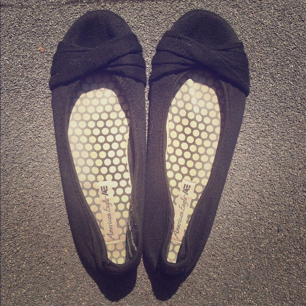 American Eagle Black flats