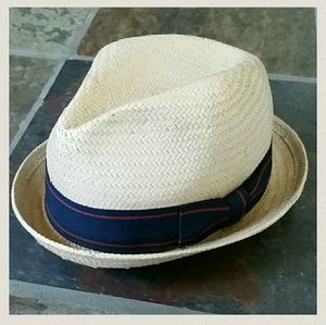1773 straw fedora hat