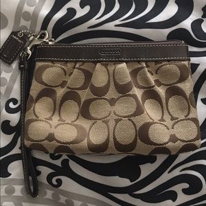 Authentic Coach Wristlet