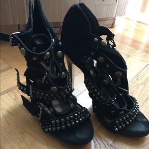 Dolce vita studded rocker heels