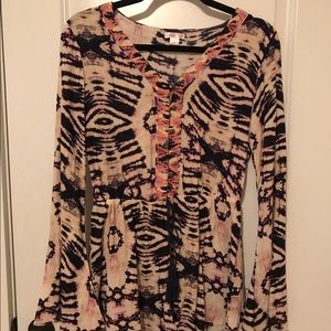 Xhiliration printed romper