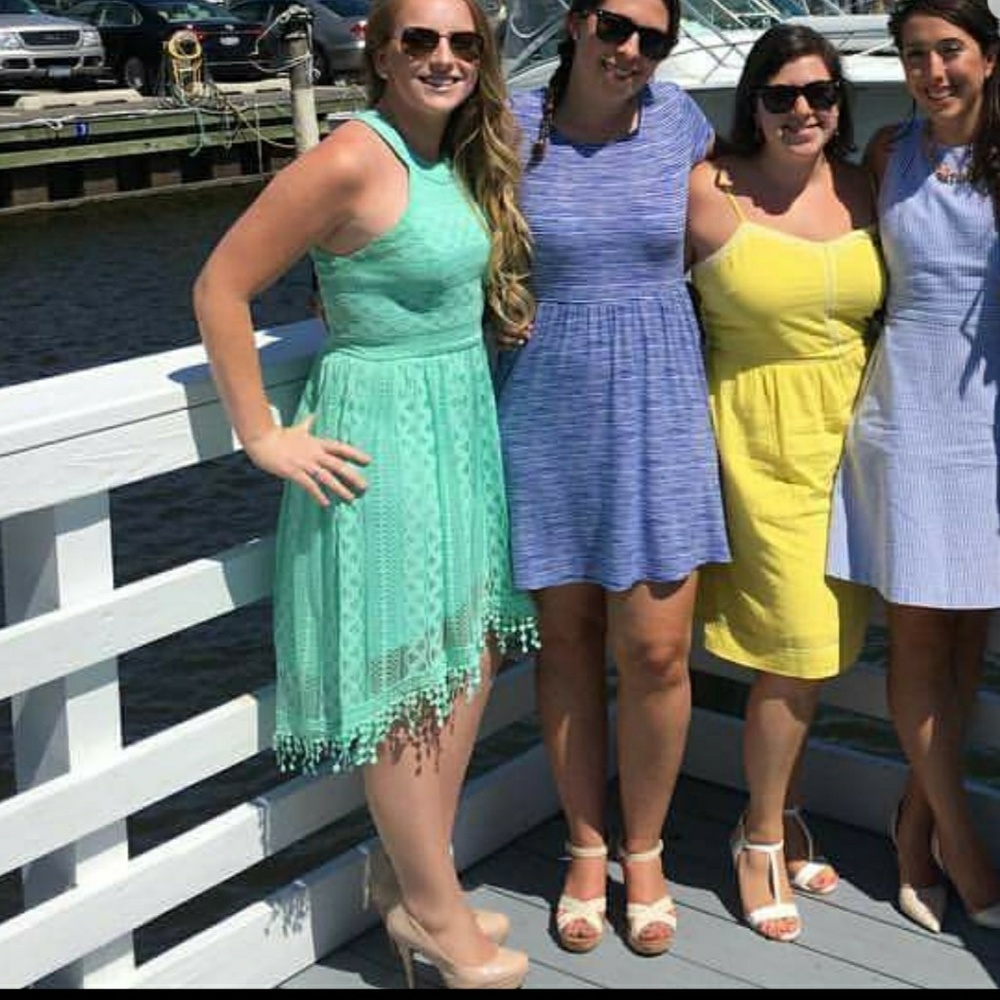 Teal sundress