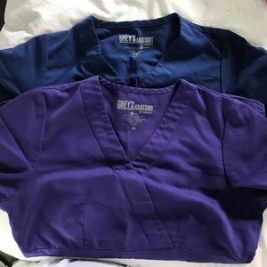 💉💊GREYS ANATOMY SCRUB TOPS XS💊💉