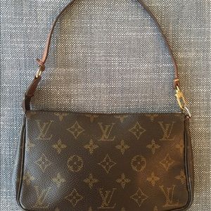 Authentic Louis Vuitton Monogram Pochette Handbag