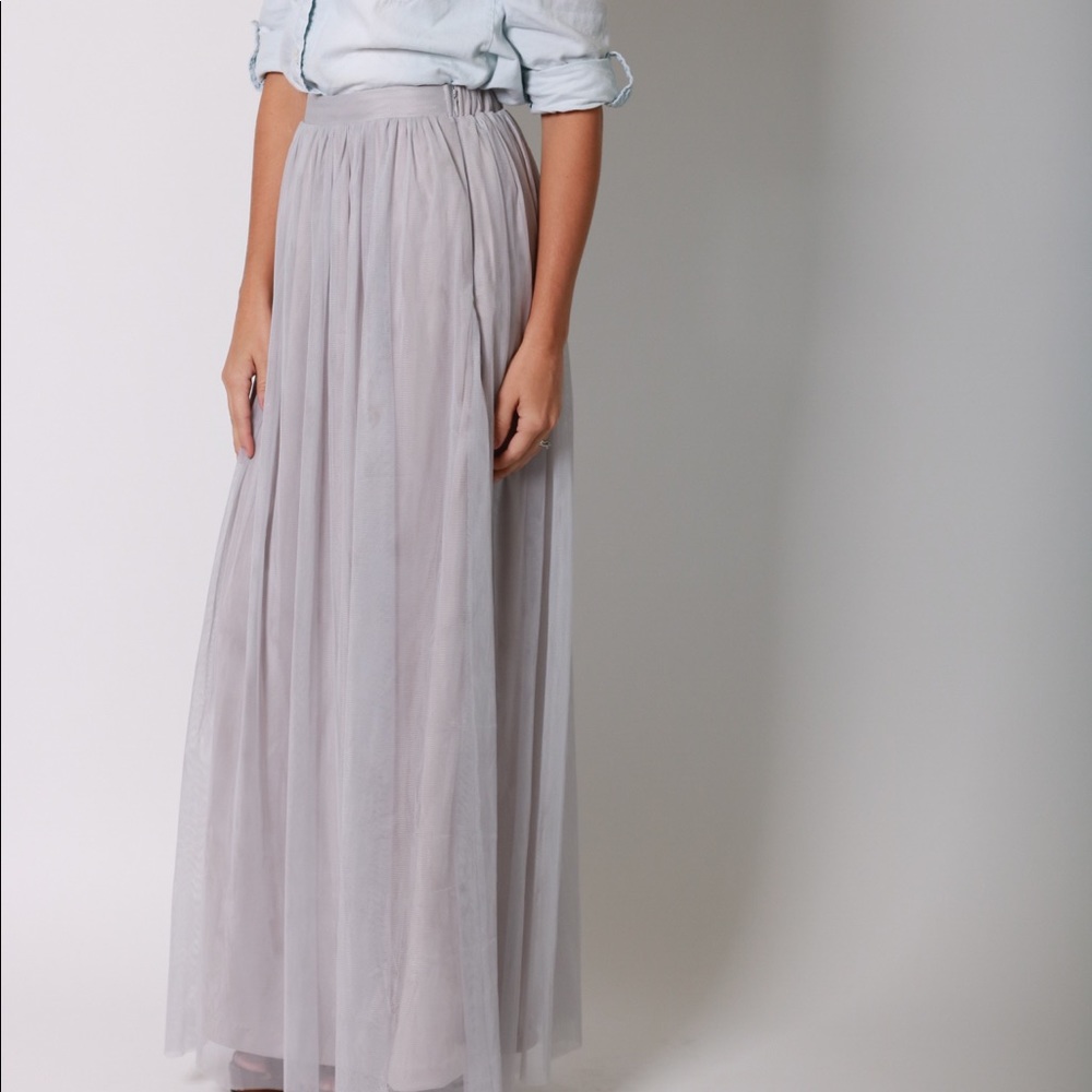Tule Maxi Skirt - Picture 4 of 7