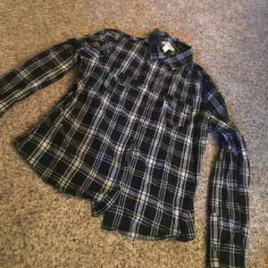 Black and gold flannel