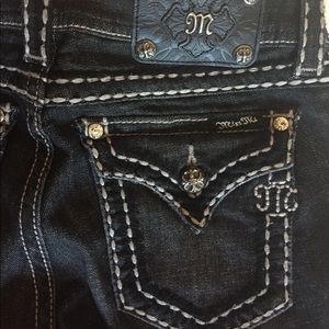 Miss Me Black Boot Cut Jeans