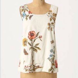 Floral Anthropologie Top
