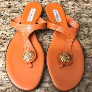 Orange Brighton Brand Sandals