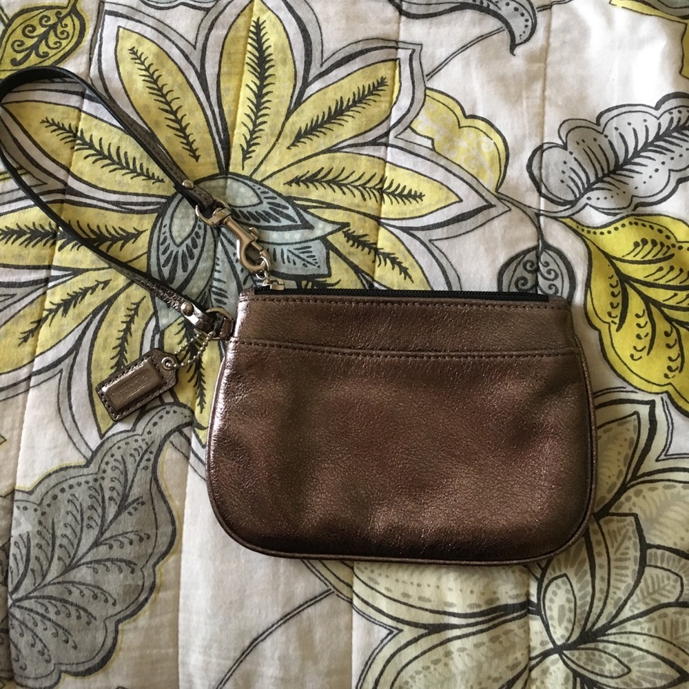 Coach wristlet