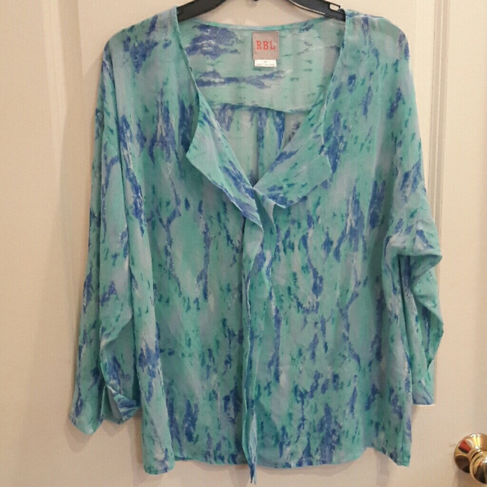 RBL loose and flowing fit blue Nordstrom size M
