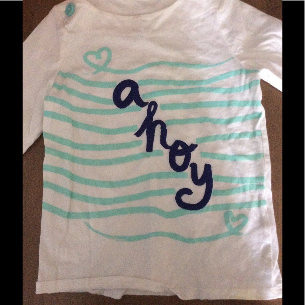 Ahoy shirt for kids