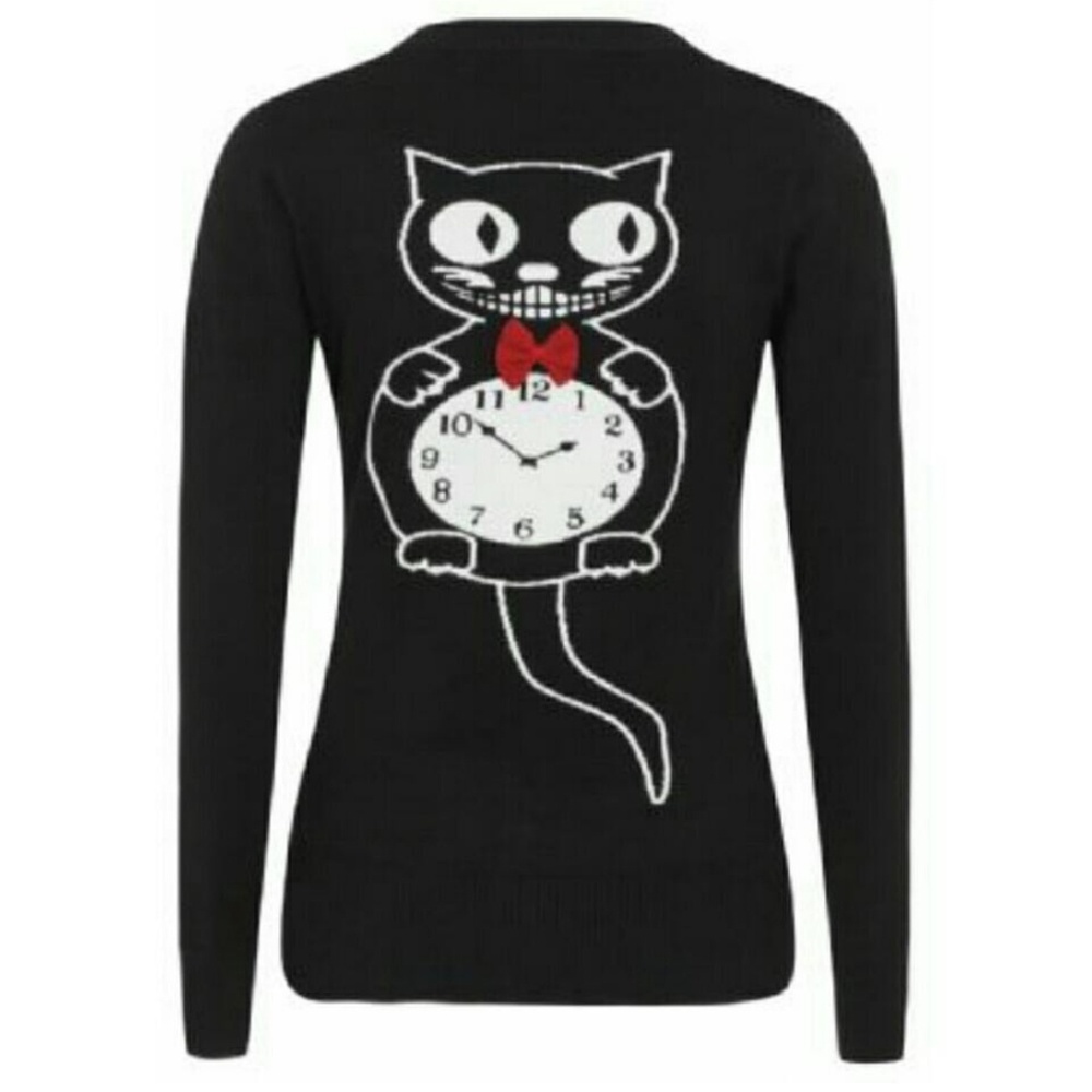 Cat Cardigan Pin Up Clothing Plus Size