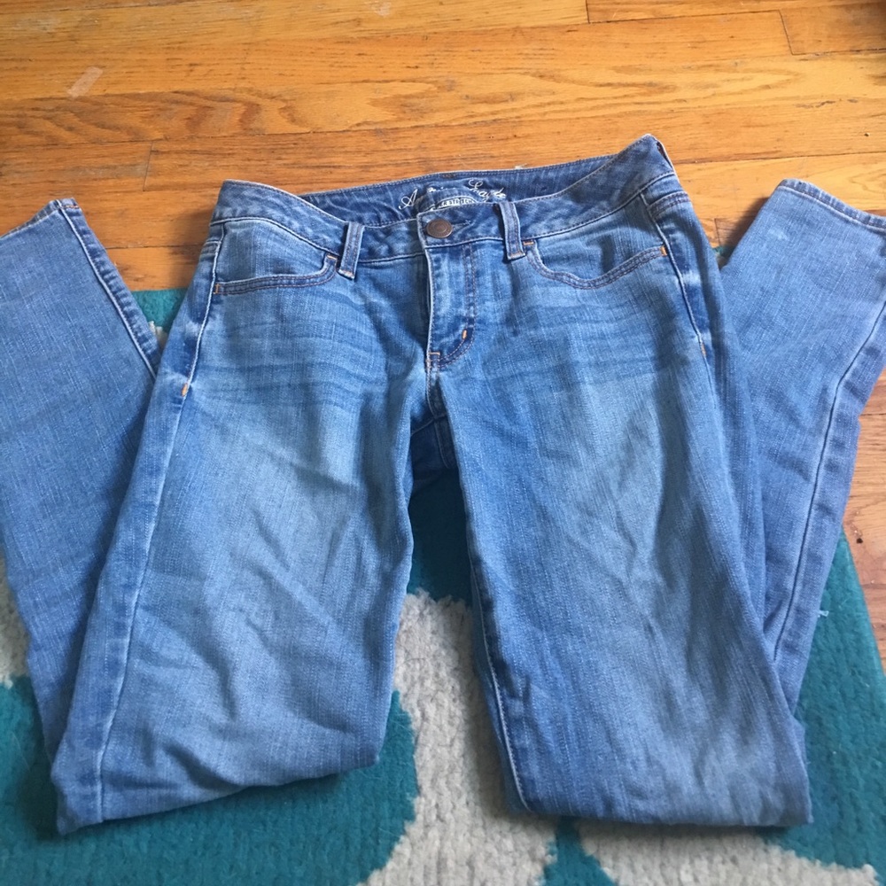 american eagle super stretchy skinny jeans