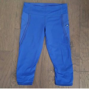 Lululemon Blue Cropped Leggings