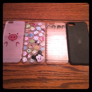 4 iPhone 6s cases! Willing to sell separate!