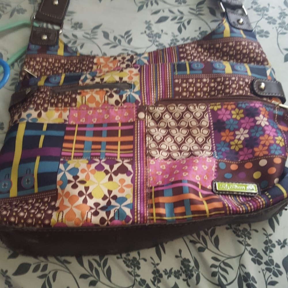 Lily bloom multi-pocket purse