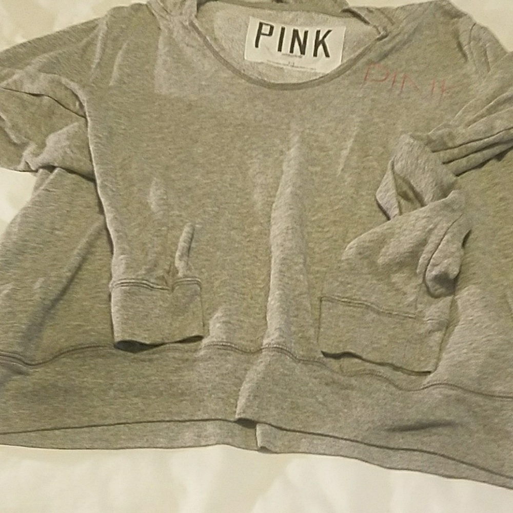 Pink hoodie