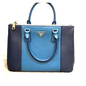 Prada two tone bag