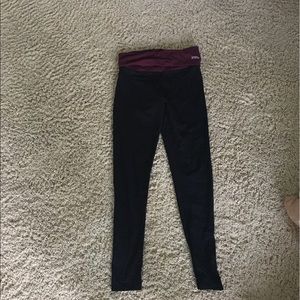 Black PINK yoga leggings XS