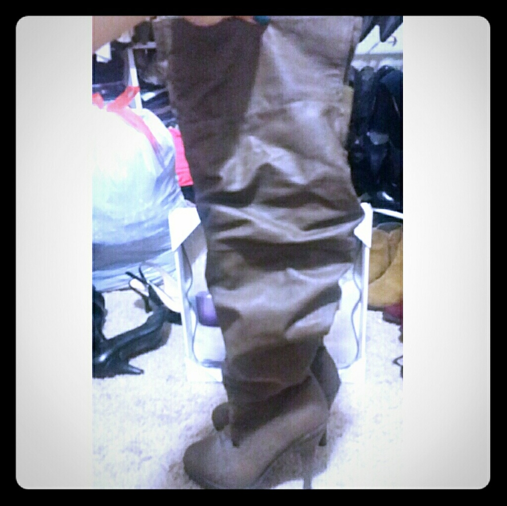 Thigh high boots