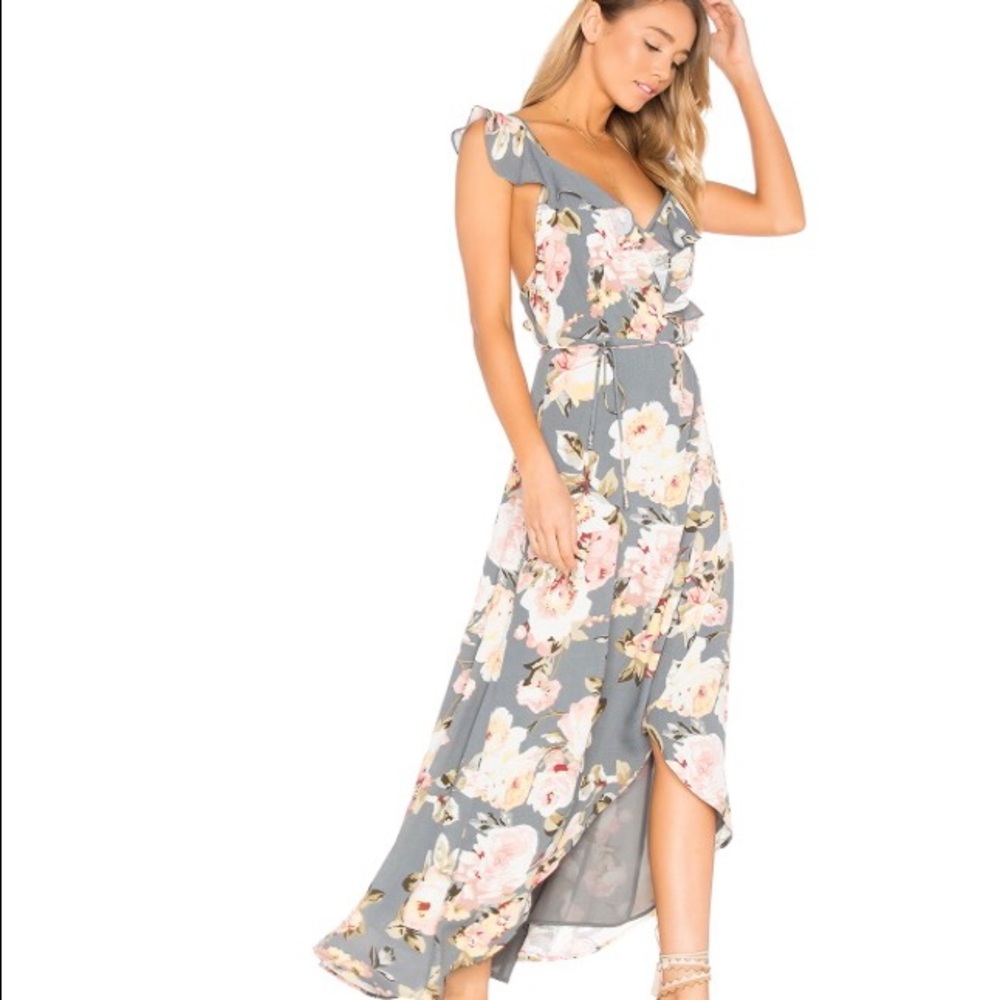 Privacy Please Filmore Dress in Asphalt BNWT