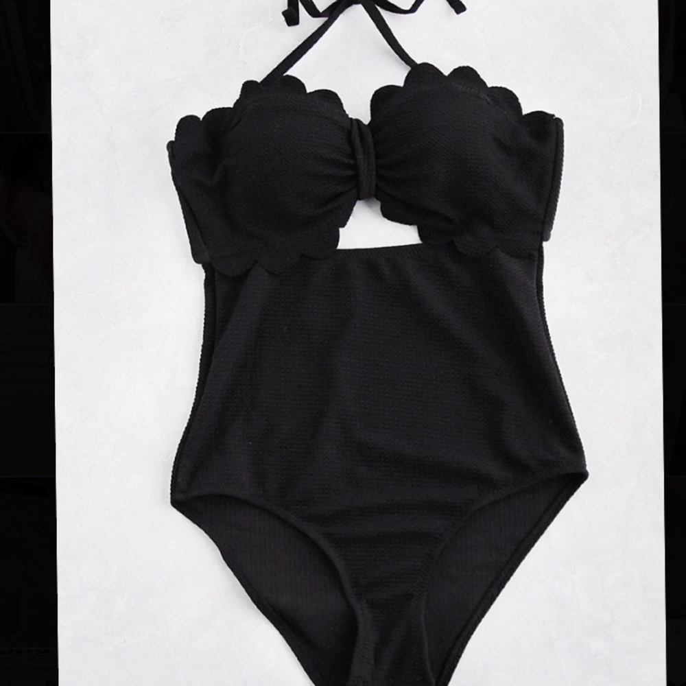 One piece bathing suit