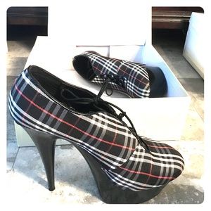 Plaid Highest Heel Collection