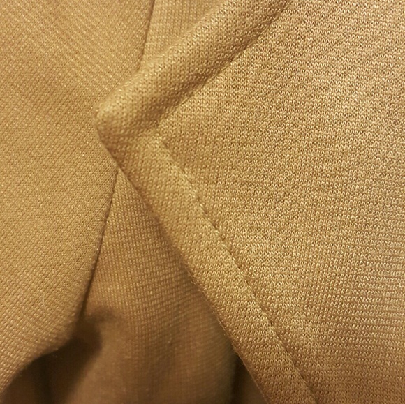 Stylish Spring Fall Tan Cropped Jacket Small - Picture 3 of 6