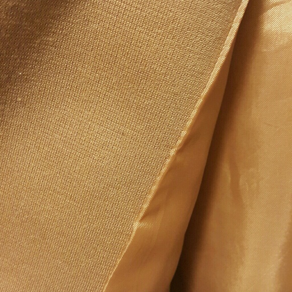 Stylish Spring Fall Tan Cropped Jacket Small - Picture 4 of 6