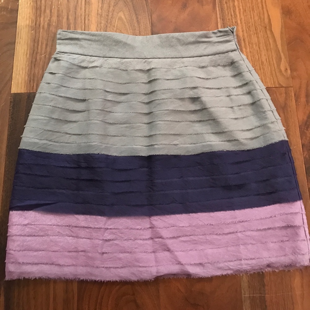 Forever 21 triple color skirt