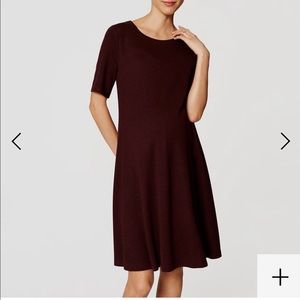 LOFT Maternity Flare Dress NWT