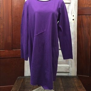 Long Purple Dress