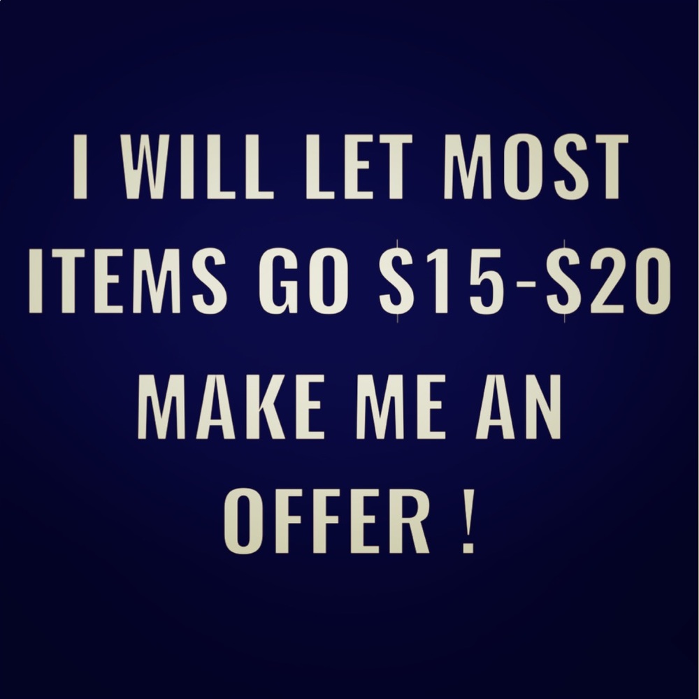 Jeans are $23-25 lowest, make me an offer!