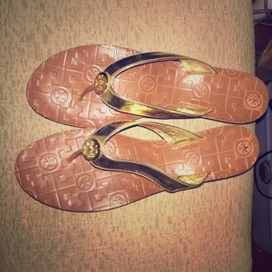 Tory burch sandal wedges