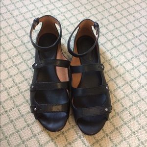 Black Madewell strappy sandals