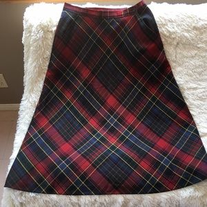 Ralph Lauren Plaid Skirt