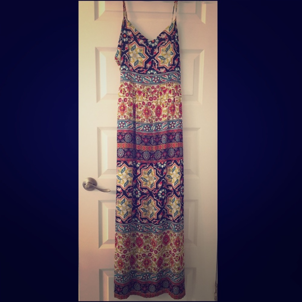 Francesca’s Boho Maxi Dress