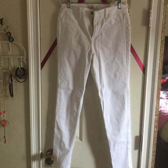 Hollister white supper skinny High rise jeans - Picture 1 of 3