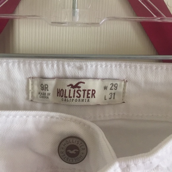 Hollister white supper skinny High rise jeans - Picture 2 of 3