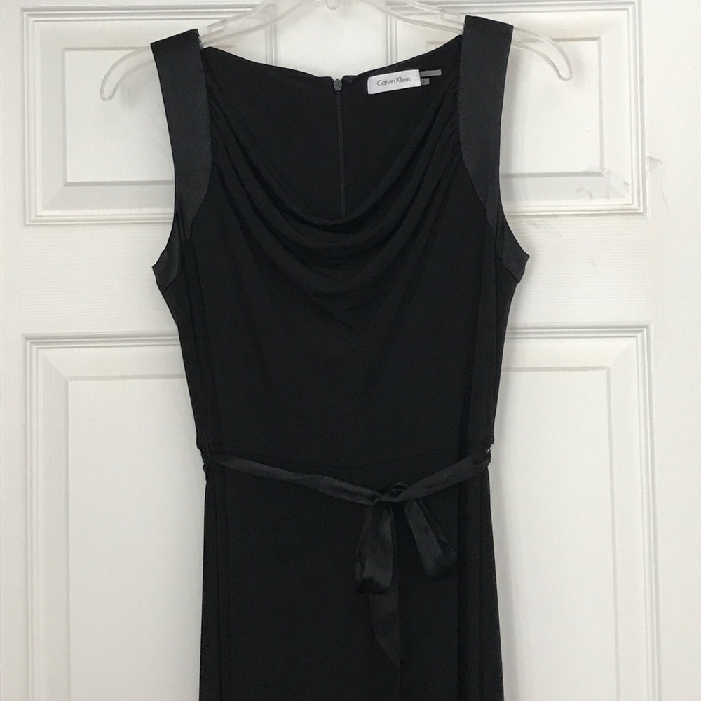 Calvin Klein cowl neck dress