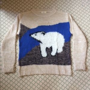 Polar bear design sweater from Urban Outfitters