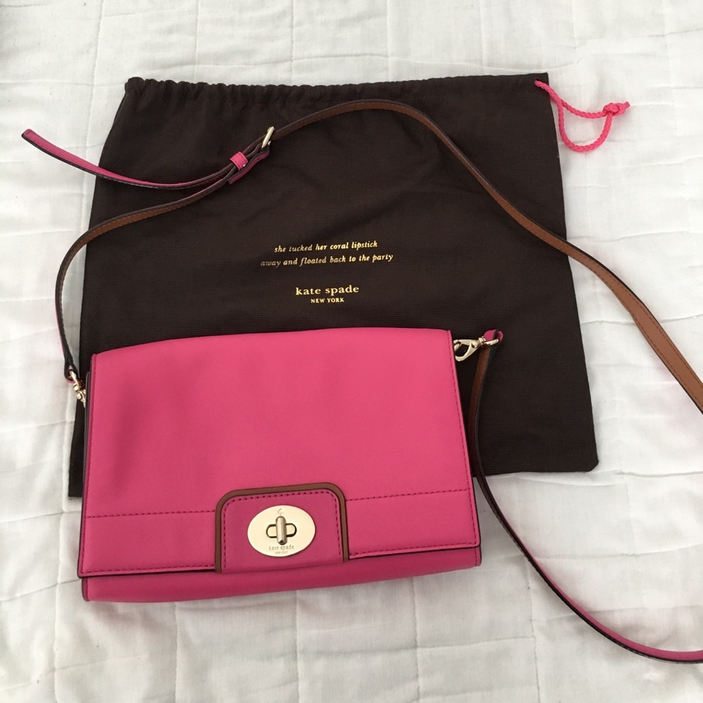 Kate Spade Hot Pink Crossbody