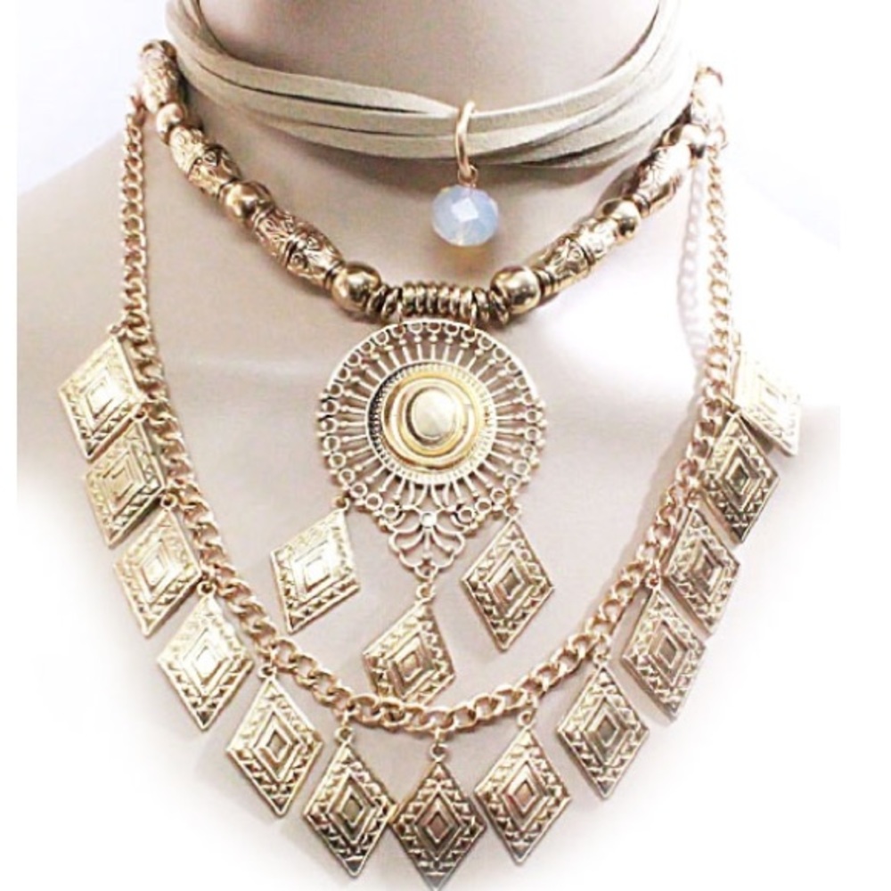 ✂️❗️Metal Tribal Necklace