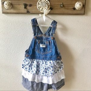 Oshkosh country style over all dress