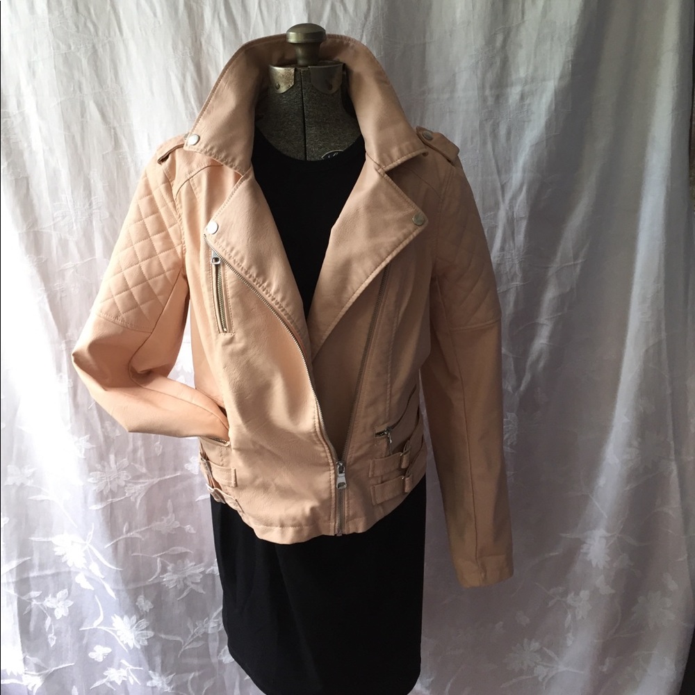 CiSono by Cavalini faux leather Moto  jacket